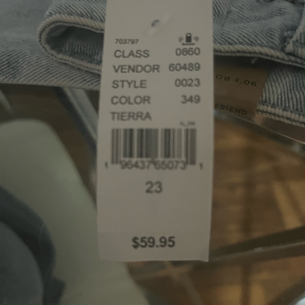 PacSun Sky Blue Denim Pants - Picture 7 of 7